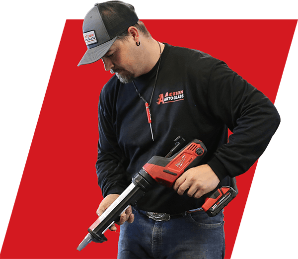 Aaction auto glass technician