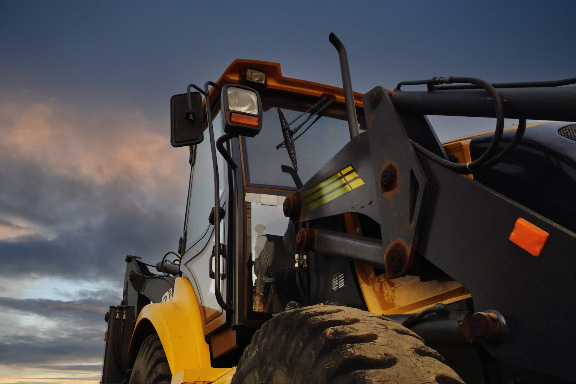 heavy equipment front loader